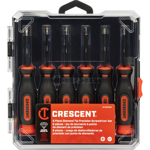 Diamond Tip Precision Screwdriver Set, 6 Nuna Depot Inc.