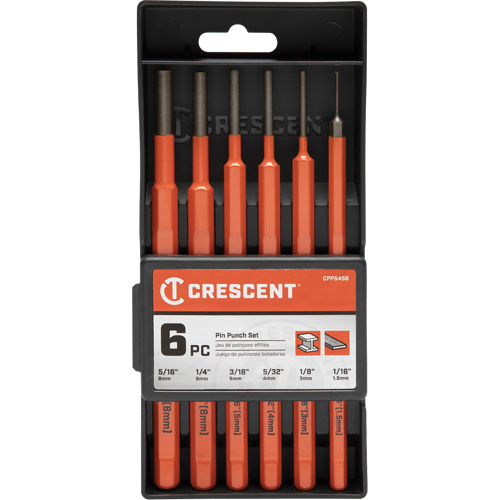 Pin Punch Set, 6 Pieces Nuna Depot Inc.