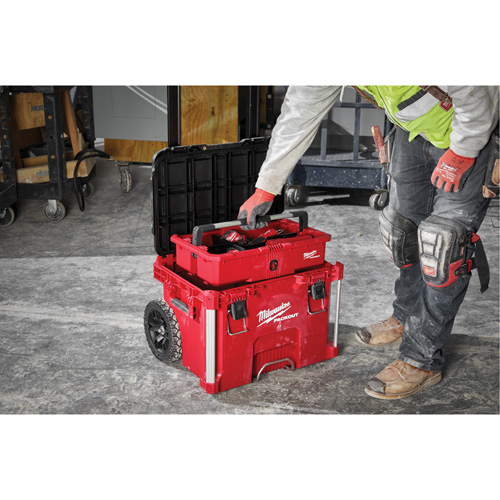 Boîte &agrave; outils sur roues PACKOUT, 18" x 22" x 19-1/2", Noir/Rouge Nuna Depot Inc.