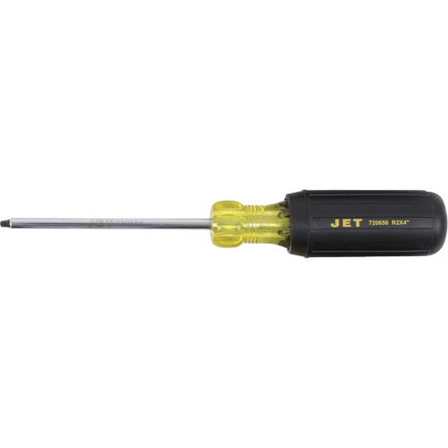 JKSR-2 Tournevis &agrave; pointe carr&eacute;e, Tige de #2, Ronde, 4" lo, Prise en Coussin&eacute;e Nuna Depot Inc.