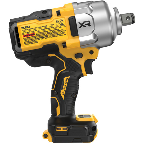 Cl&eacute; &agrave; chocs 3/4" &agrave; couple &eacute;lev&eacute; sans balai sans fil 20V MAX* XR avec enclume &agrave; anneau ouvert, 20 V, Mandrin 3/4" Nuna Depot Inc.