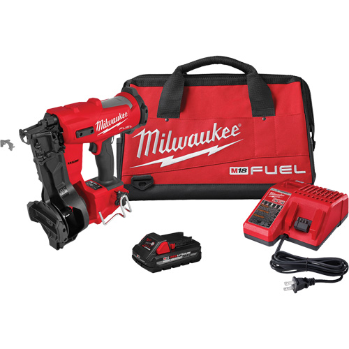M18 FUEL Coil Roofing Nailer Kit, 18 V, Lithium-Ion Nuna Depot Inc.