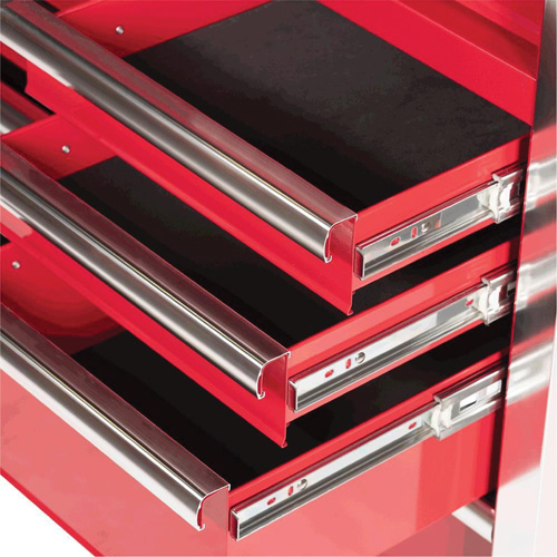 PRC4211 Pro Series Roller Cabinet, 11 Drawers, 42" W x 18" D x Red Nuna Depot Inc.