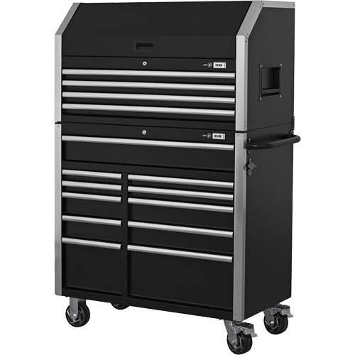 HDCC-4115 HD Series Toolbox Combo, 21-1/2" D x 44-1/5" W x 63-3/10" H, Black Nuna Depot Inc.