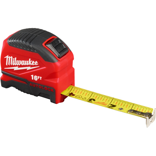 Ruban &agrave; mesurer Auto-Lock, 1" x 16' Nuna Depot Inc.
