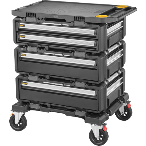 Poste de travail modulaire 5-en-1 TOUGHSYSTEM 2.0 DXL, 34" x 25-4/5" x 39", Noir/Jaune Nuna Depot Inc.