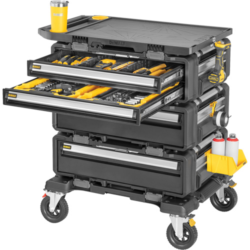 Poste de travail modulaire 5-en-1 TOUGHSYSTEM 2.0 DXL, 34" x 25-4/5" x 39", Noir/Jaune Nuna Depot Inc.