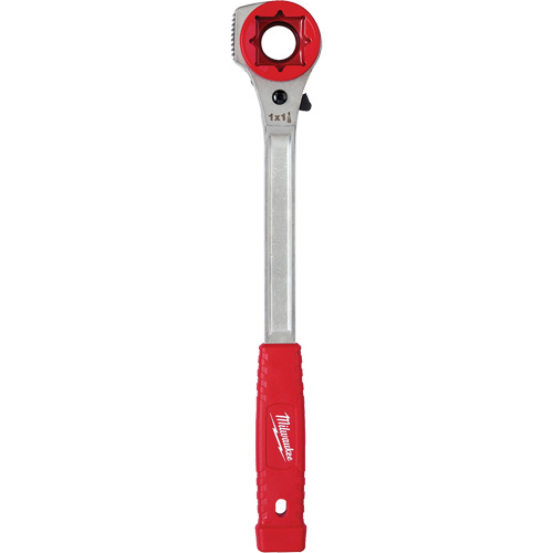 Cl&eacute; &agrave; cliquet &agrave; levier &eacute;lev&eacute;e pour monteur de ligne avec face de frappe frais&eacute;e, Prise de 3/4"/1"/1-1/8", Poign&eacute;e Ergonomique Nuna Depot Inc.
