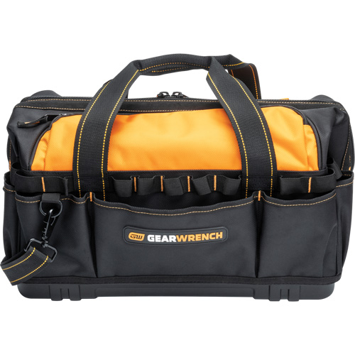 Sac &agrave; outils de 20" pour les professionnels, Nylon, 33 pochettes, Noir/Orange Nuna Depot Inc.