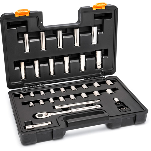 3/8” Drive 72-Tooth, 12-Point Drive Mechanics Tool Set Nuna Depot Inc.