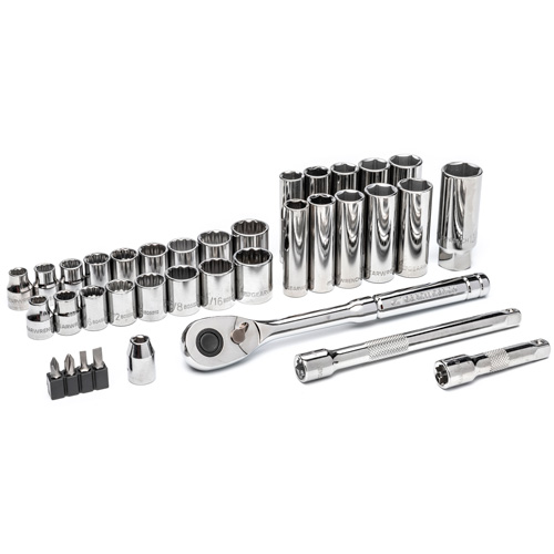 3/8” Drive 72-Tooth, 12-Point Drive Mechanics Tool Set Nuna Depot Inc.