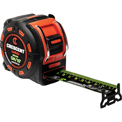 Shockforce NITE EYE Tape Measure, 1-1/4" x 16'/5 m, Metric/SAE Graduations Nuna Depot Inc.