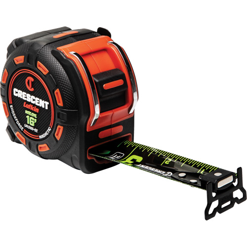 Shockforce NITE EYE Magnetic Tape Measure, 1-1/4" x 16', SAE Graduations Nuna Depot Inc.