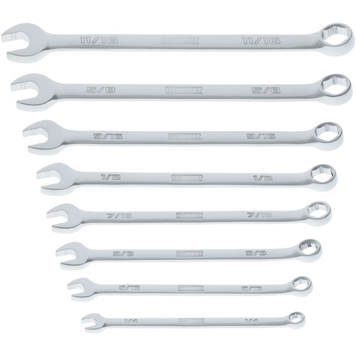 TOUGHSERIES Wrench Set, Combination, 8 Pieces, Imperial Nuna Depot Inc.