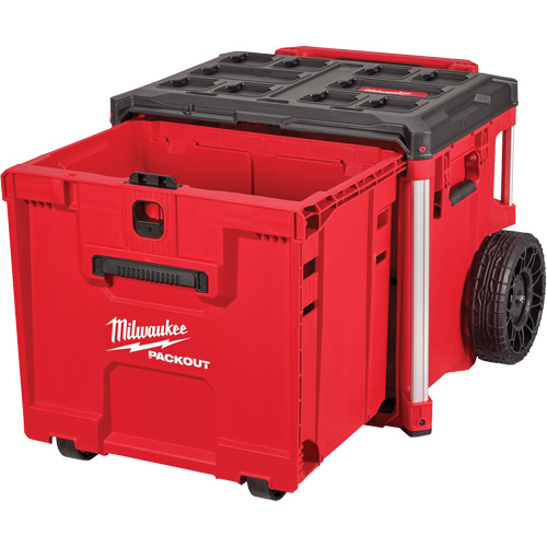 Coffre &agrave; outils roulant avec tiroir PACKOUT, 19" x 24" x 20", Noir/Rouge Nuna Depot Inc.