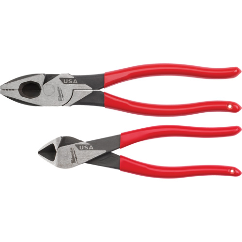 Dipped Grip Cutting Pliers Set, 2 Pieces Nuna Depot Inc.