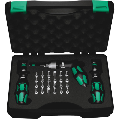 7440/41/42 Kraftform Torque Screwdriver Set, 0.3 - 6.0 Nm Torque Range, 6" Length Nuna Depot Inc.