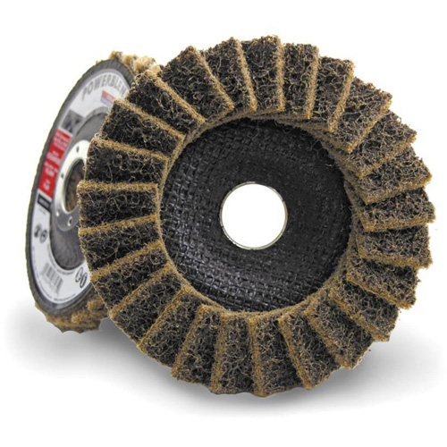 POWERBLEND SCD Surface Conditioning Flap Disc, 4-1/2" x 7/8", Type 29, Coarse Grit Nuna Depot Inc.