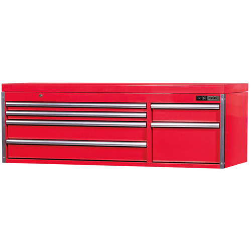 PMC5606 Pro Series Mechanics Chest, 55-1/2" W, 6 Drawers, Red Nuna Depot Inc.