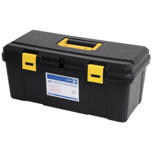 Coffre &agrave; outils portatif en plastique JPTB-22, 22" la x 10-1/4" p x 9-1/2" h, Noir Nuna Depot Inc.