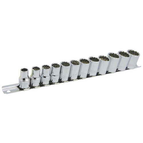 SS3812M-12 12-Point Metric Socket Set, 12 Pcs, 3/8" Drive Size Nuna Depot Inc.