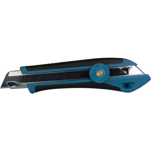 READYEDGE 18mm Professional Knife, Stainless Steel, Heavy-Duty, Rubber Handle Nuna Depot Inc.