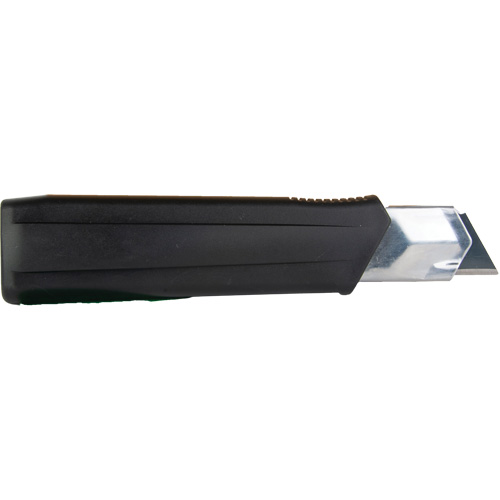 Couteau r&eacute;tractable de 25 mm, Acier inoxydable, Robuste, Prise en Caoutchouc Nuna Depot Inc.