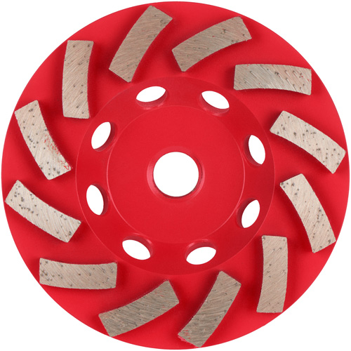 Meule boisseau diamant&eacute;e &agrave; 12 segments Turbo DIAMOND MAX Nuna Depot Inc.