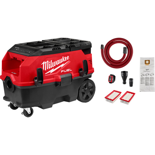 M18 FUEL PACKOUT 9 Gallon Dual-Battery Dust Extractor with VACLINK, 27-3/4" x 16-3/4" x 19" Nuna Depot Inc.