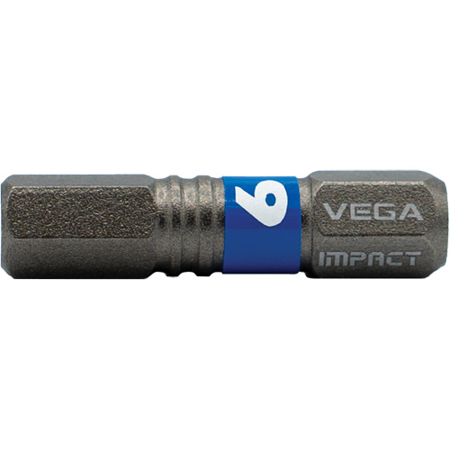 Embout Impactech, Hexagonale, 6 mm, Prise 1/4" Nuna Depot Inc.