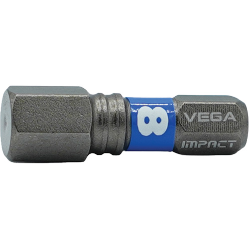 Embout Impactech, Hexagonale, 8 mm, Prise 1/4" Nuna Depot Inc.
