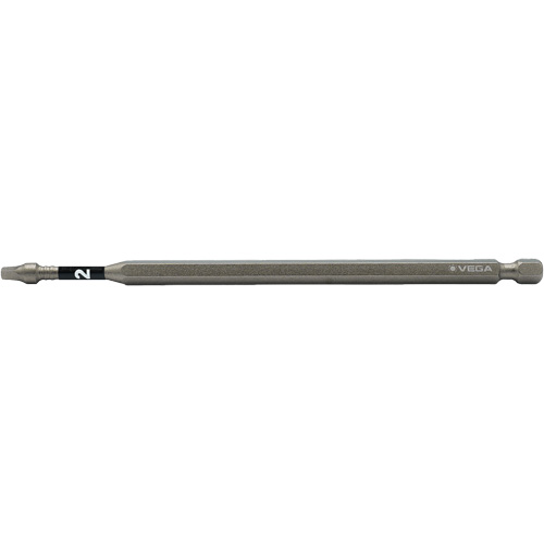Impactech&reg; Power Bit, Square, #2 Tip, 1/4" Drive Size, 6" Length Nuna Depot Inc.