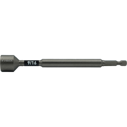 Tourne-&eacute;crou Impactech, Embout 9/16", Prise 1/4", 6" lo, Magn&eacute;tique Nuna Depot Inc.