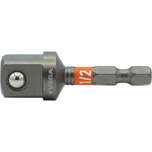 Impactech&reg; Impact Socket Adapter, 1/4" Drive Size, 1/2" Male Size, 2" L Nuna Depot Inc.
