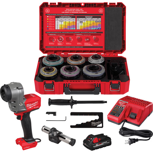M18 FUEL Covered Conductor Cable Stripper Kit with Adjustable Bushings Nuna Depot Inc.