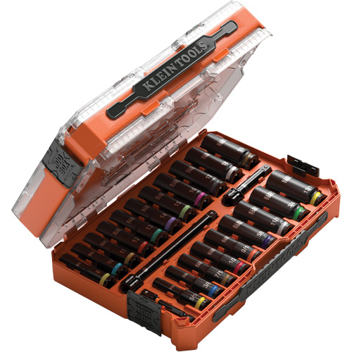 Jeu de douilles KNECT, 23 Mcx, Chocs, Prise de 3/8", Profond Nuna Depot Inc.
