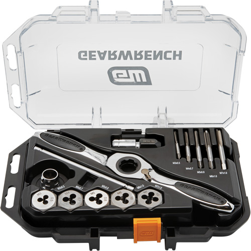 Metric Ratcheting Tap & Die Set, 15 Pieces Nuna Depot Inc.