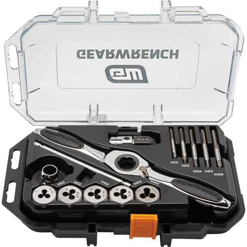 SAE Ratcheting Tap & Die Set, 15 Pieces Nuna Depot Inc.