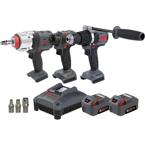 Screwdriver, Hammer Drill & Impact Driver Combo Tool Kit, Lithium-Ion, 20 V Nuna Depot Inc.