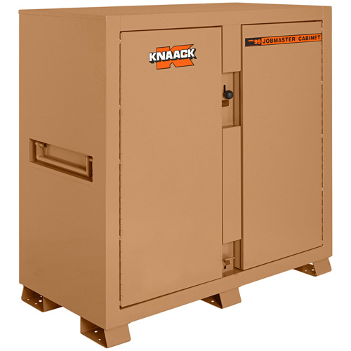 Armoire de chantier mod&egrave;le 99 avec deux portes et deux cadenas, Acier, 59,4 pi³, Havane Nuna Depot Inc.