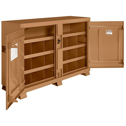 Armoire &agrave; bacs mod&egrave;le 129 avec cadenas, Acier, 48 pi³, Havane Nuna Depot Inc.