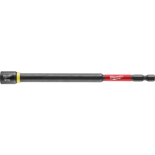 SHOCKWAVE Impact Duty Nut Driver, 5/16" Tip, 1/4" Drive, 6" L, Magnetic Nuna Depot Inc.
