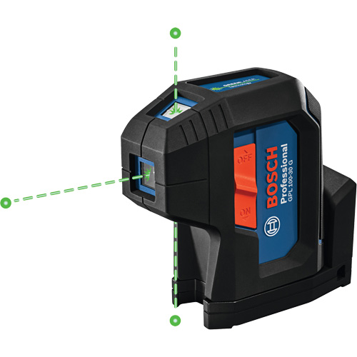 Laser dalignement autonivelant &agrave; faisceau vert &agrave; trois points Nuna Depot Inc.