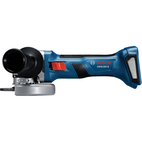 Rectifieuse angulaire sans balais avec interrupteur coulissant, Roue de 4-1/2", 18 V Nuna Depot Inc.