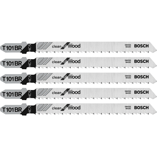 Lame de scie sauteuse Basic for Wood, Tige en T, 4" lo, 10 dents par pouce Nuna Depot Inc.