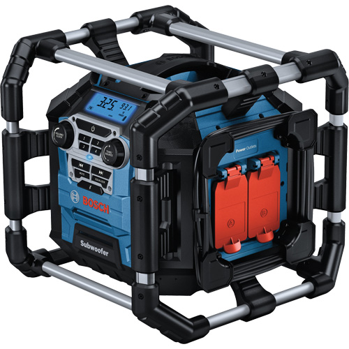 Jobsite Radio with Bluetooth&reg; 5.0 & Power Station, Lithium-Ion, 18 V Nuna Depot Inc.