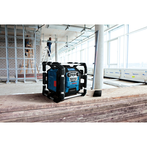 Jobsite Radio with Bluetooth&reg; 5.0 & Power Station, Lithium-Ion, 18 V Nuna Depot Inc.