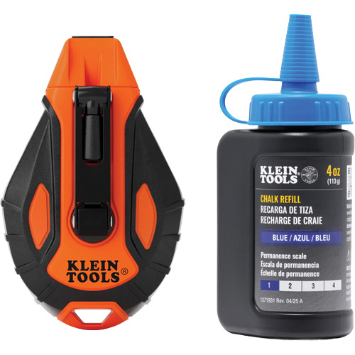 Smooth Retractable Chalk Reel with Chalk Refill Nuna Depot Inc.