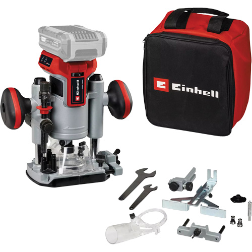 Professional Cordless Compact Router with Fixed Base & Plunge Base (Tool Only) Nuna Depot Inc.