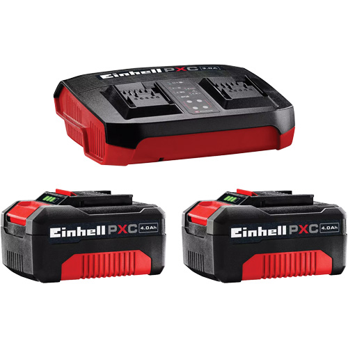 PXC Battery & Charger Starter Kit, Lithium-Ion, 18 V, 4 Ah Nuna Depot Inc.